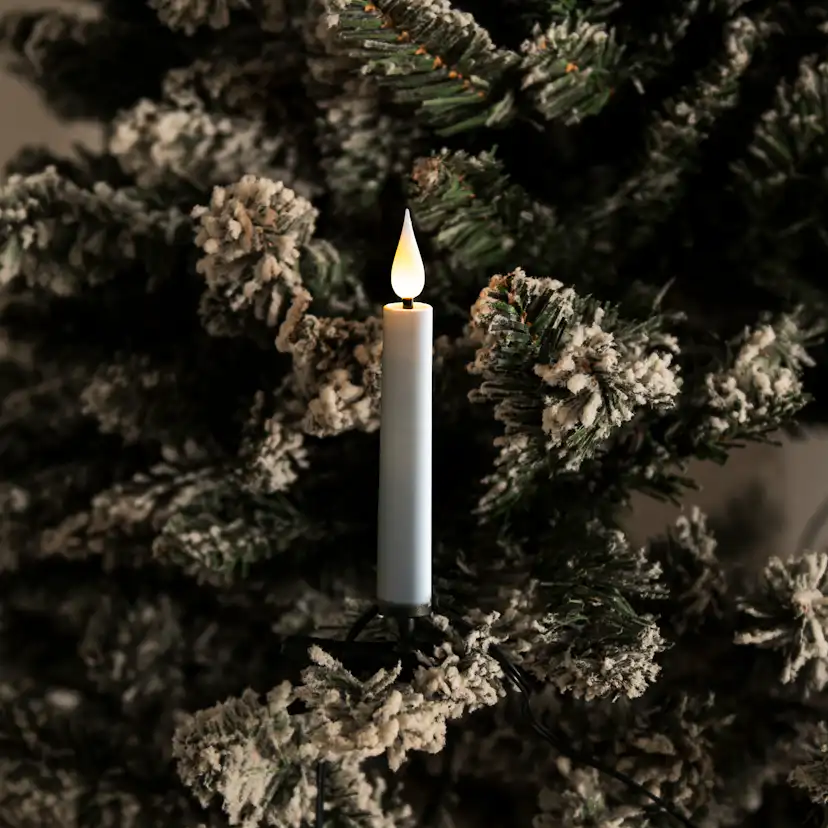 Julgransljusslinga Gnosjö Konstsmide 3D-låga Utomhus