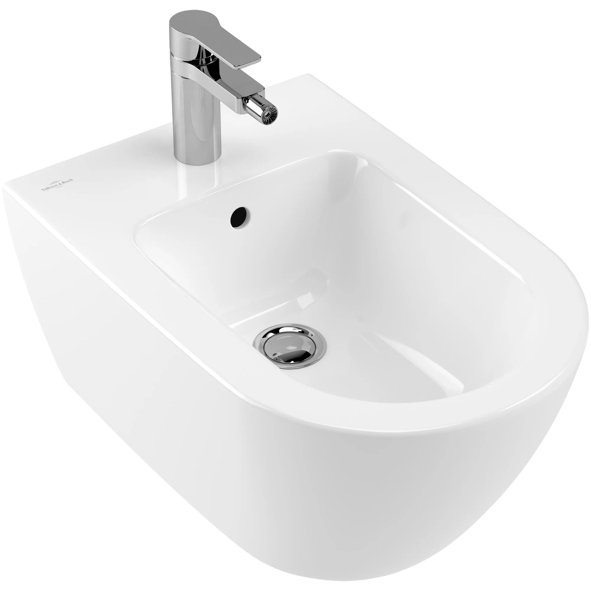 Bidé Villeroy & Boch Subway 2.0 540000R1 Med Ceramic Plus, L: 565 mm
