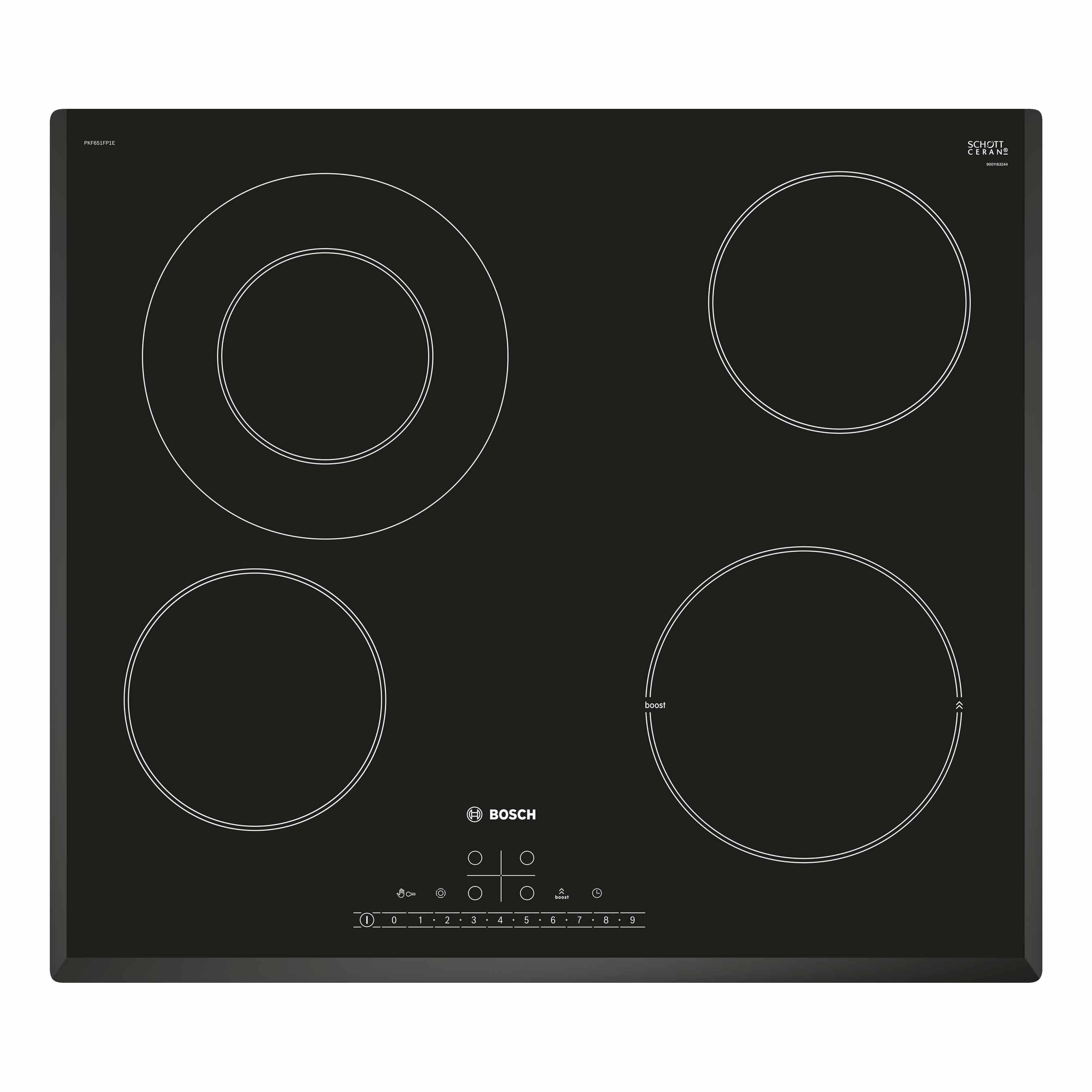 Glaskeramikhäll Bosch PKF651FP1E