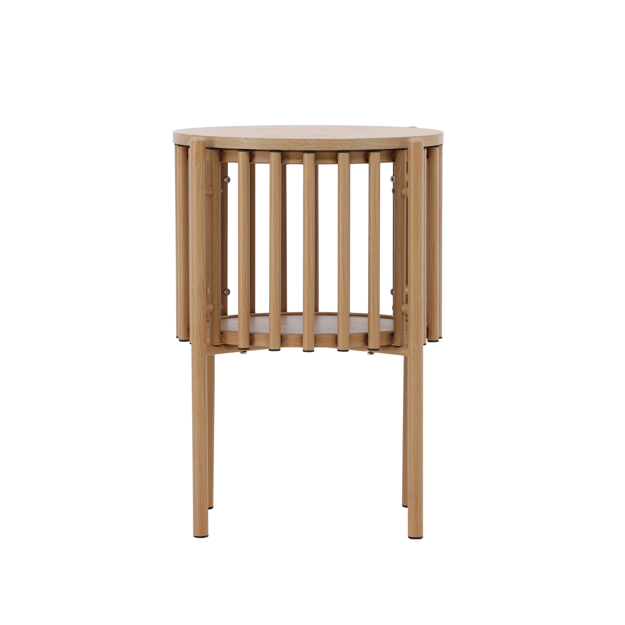 Sidobord Venture Home Rubbo Ø45x65 cm med Förvaring