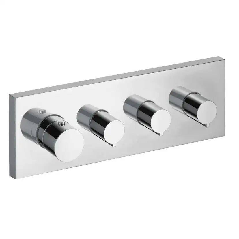 Termostatmodul Axor ShowerCollection Square för Inbyggnad