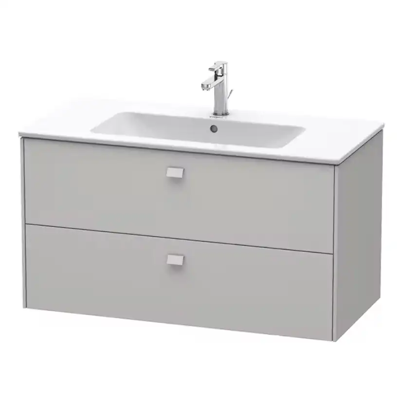 Duravit Brioso Möbelpaket Betonggrå matt, Bredd: 1300 mm