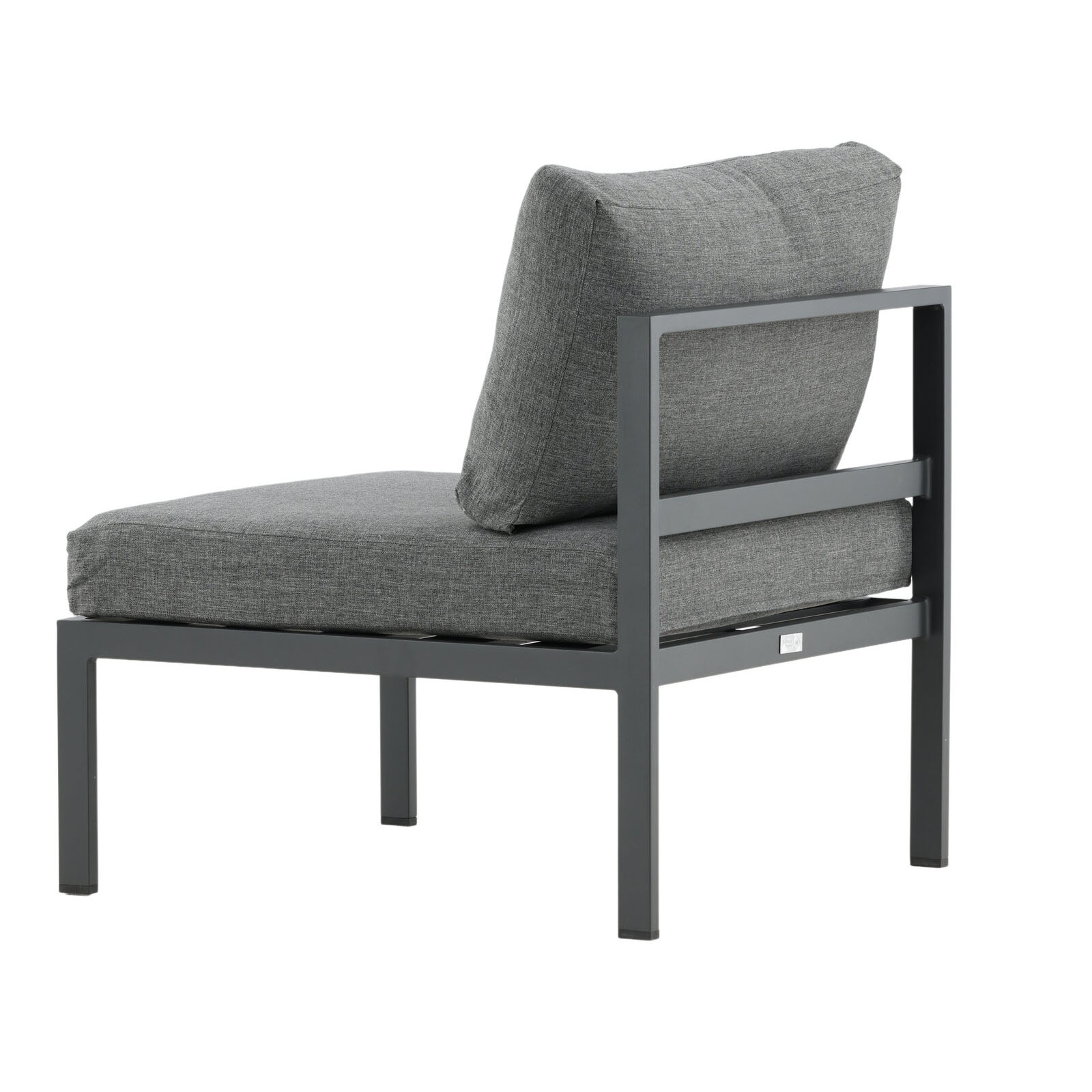 Copacabana Middle Part - Black Alu / Grey Cushion Black Alu / Grey Cushion