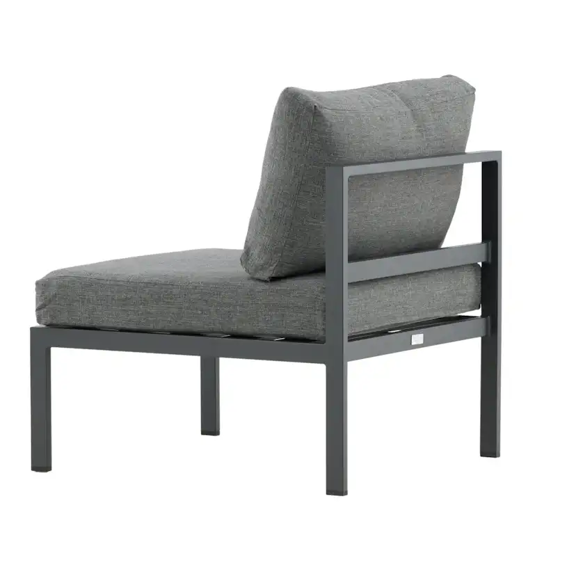 Copacabana Middle Part - Black Alu / Grey Cushion Black Alu / Grey Cushion