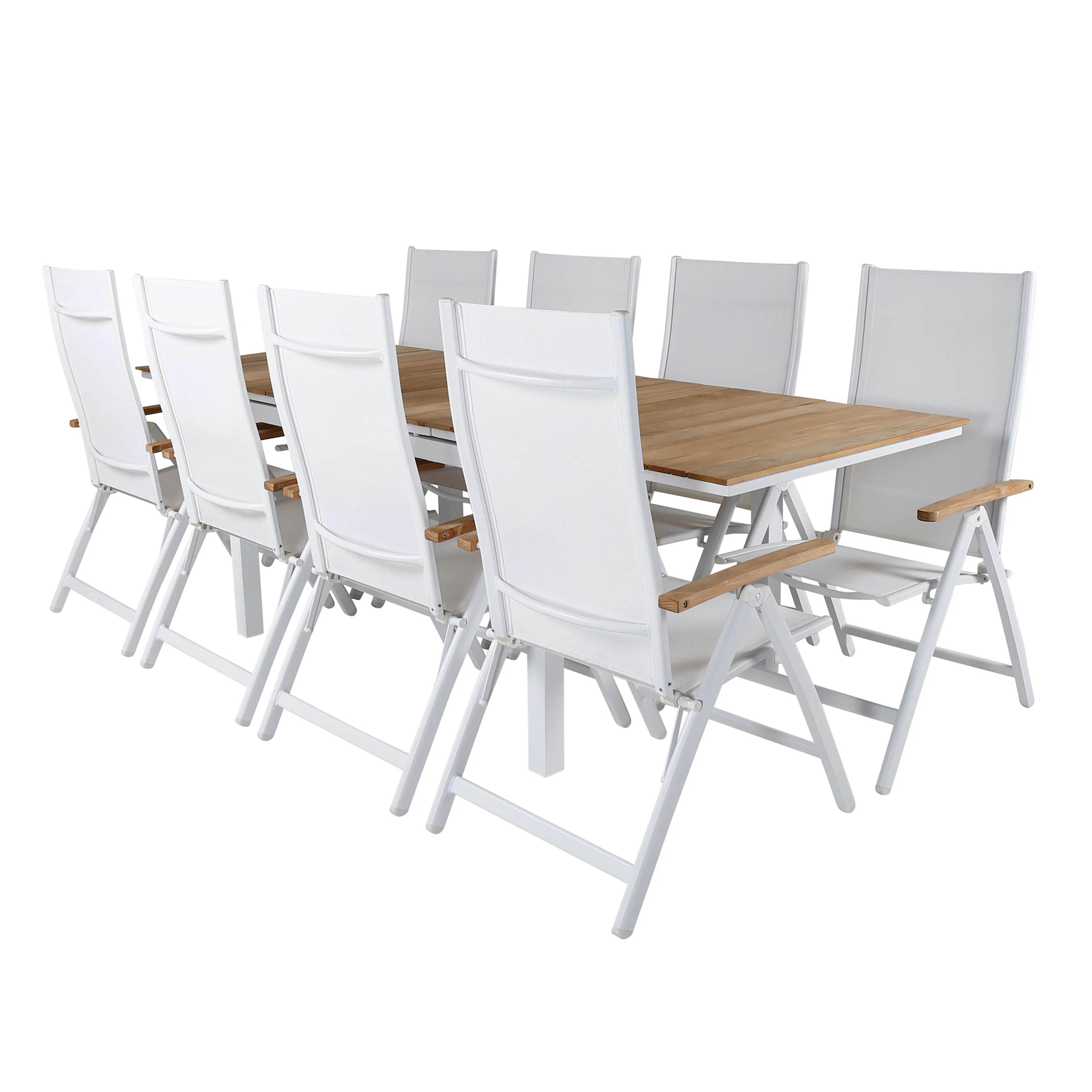 Matgrupp Venture Home Mendi med 8 Pave Stolar
