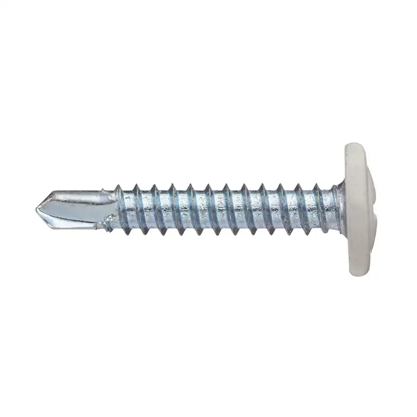 MONTAGESKRUV STÅL 2 MM 4,2x25 VIT Dimension: 4,2x25 mm, 2, MM, Vit