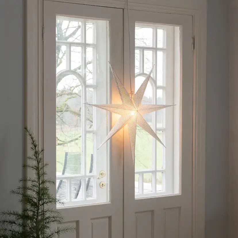 Adventsstjärna Gnosjö Konstsmide 7-uddig 60 cm