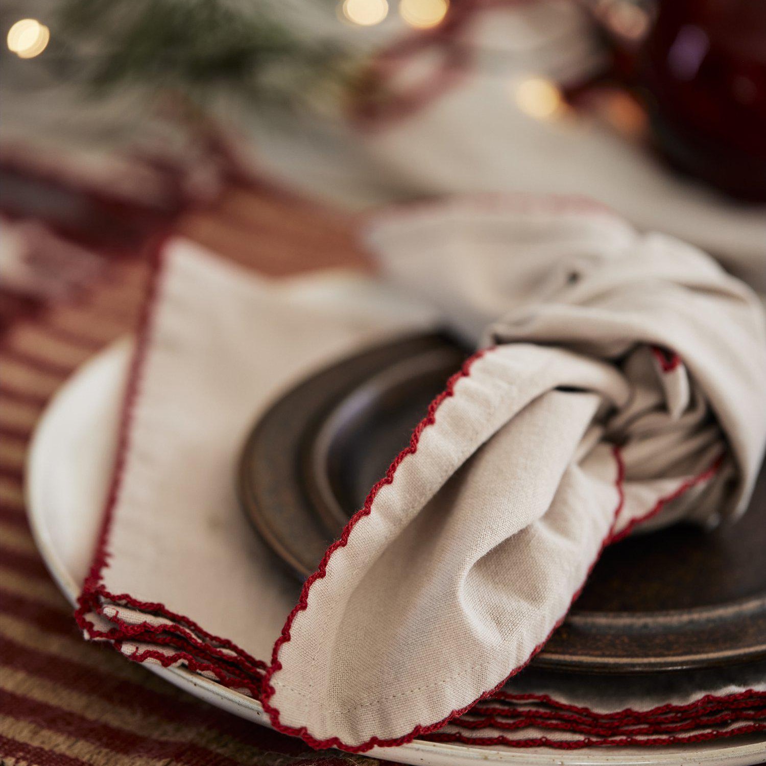 Servetter Svanefors Stine 4-pack