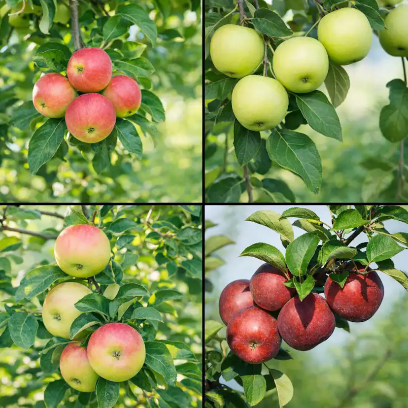 Äppelträd Omnia Garden Malus domestica inkl Uppbindningskit