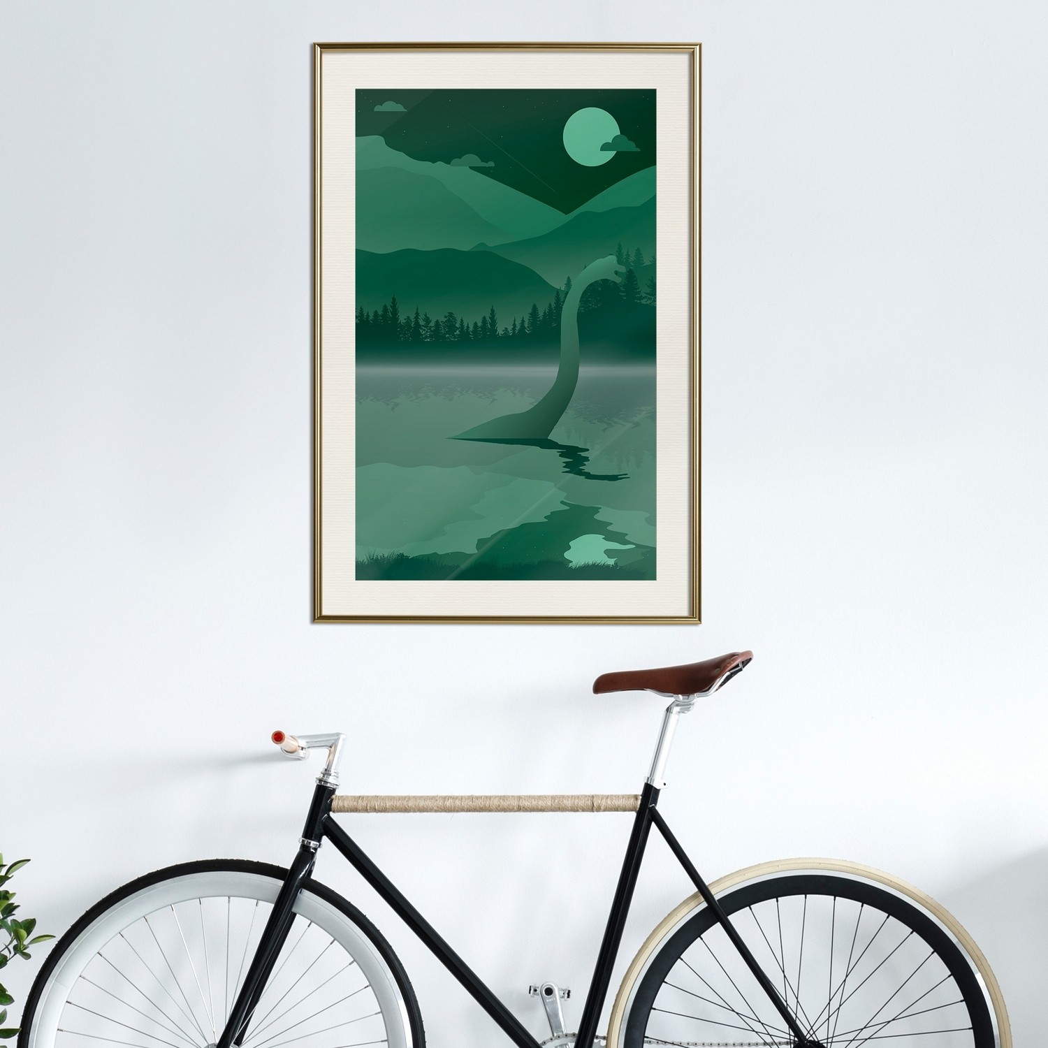 Poster Artgeist Affisch Loch Ness