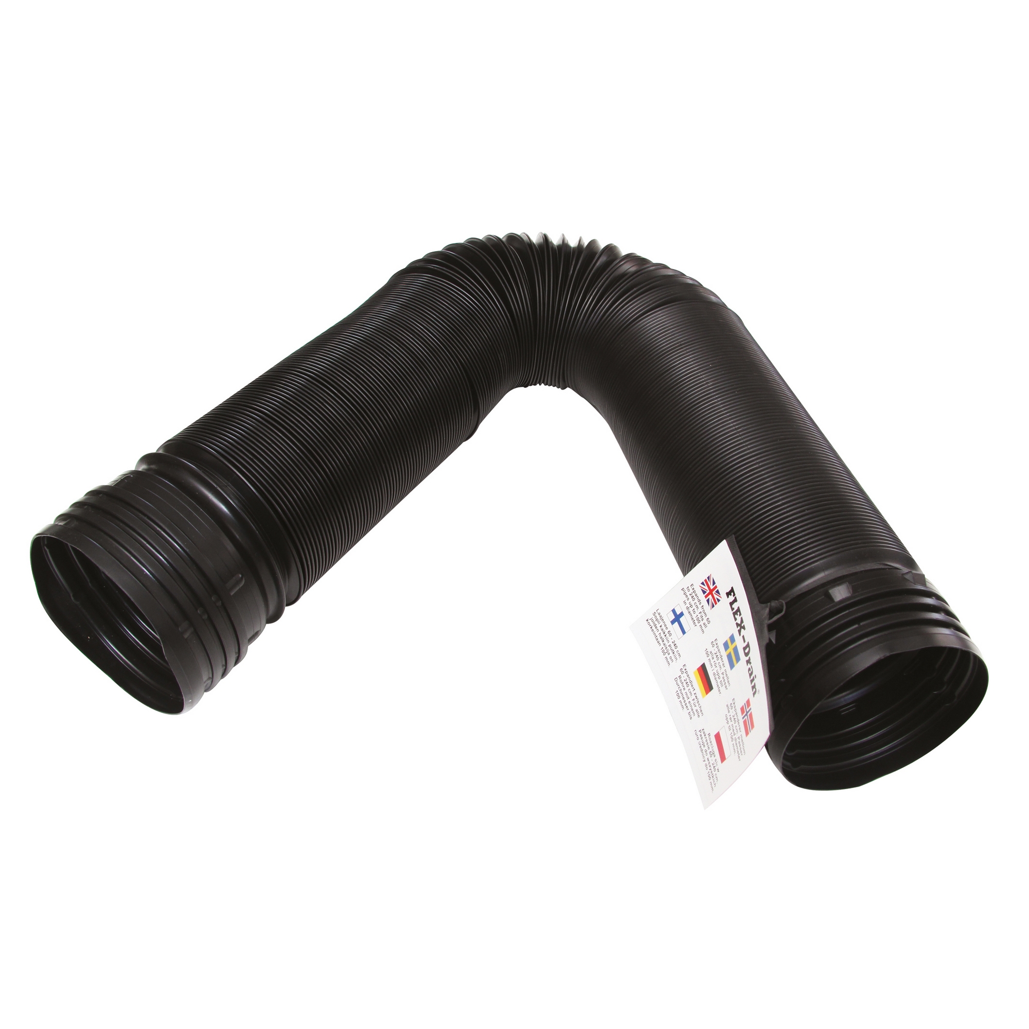 Dräneringsslang Raindrain Rain Drain Flex Drain 0,6-2,4 m