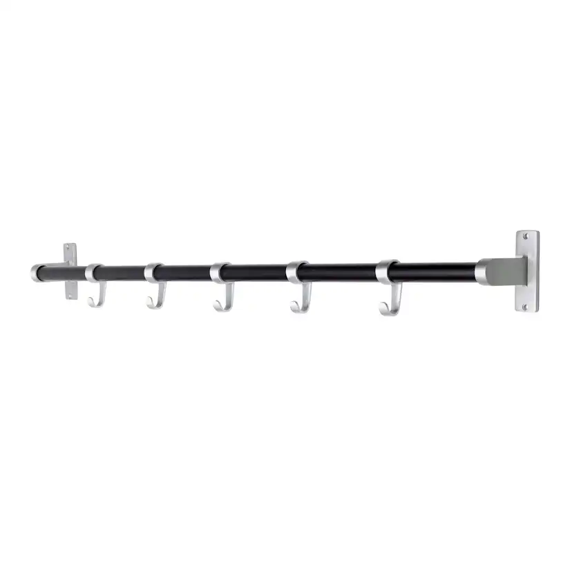 Kroklist Habo Elegant Aluminium Svart