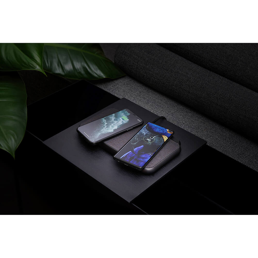 Trådlös Laddare Zens Dual QI Liberty 16 coils 2x15W till Apple & Samsung QC