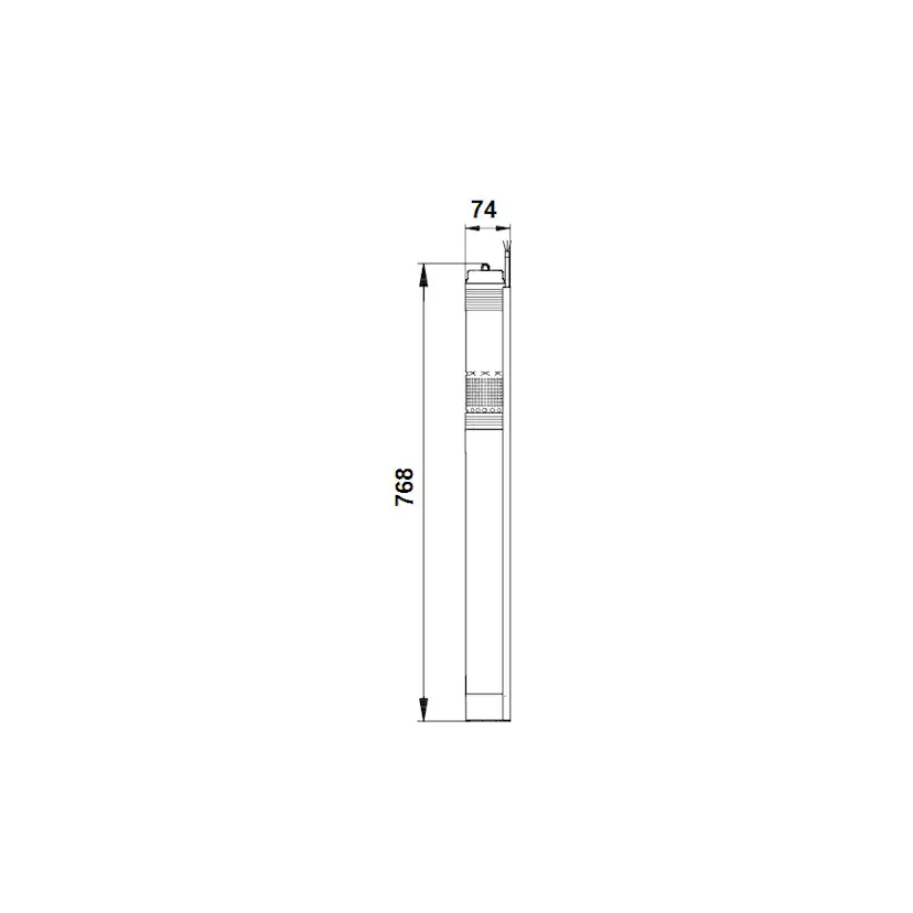 Djupbrunnspump Grundfos SQE1