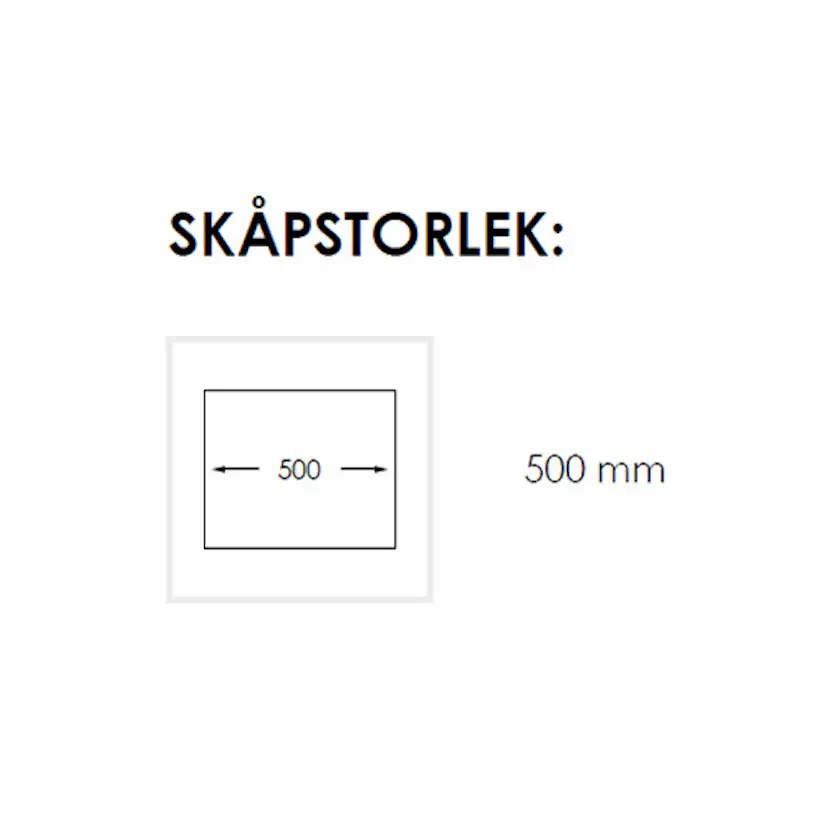 Diskho Nordic Tech Radius 450 X Rostfri för Kök och Tvättstuga