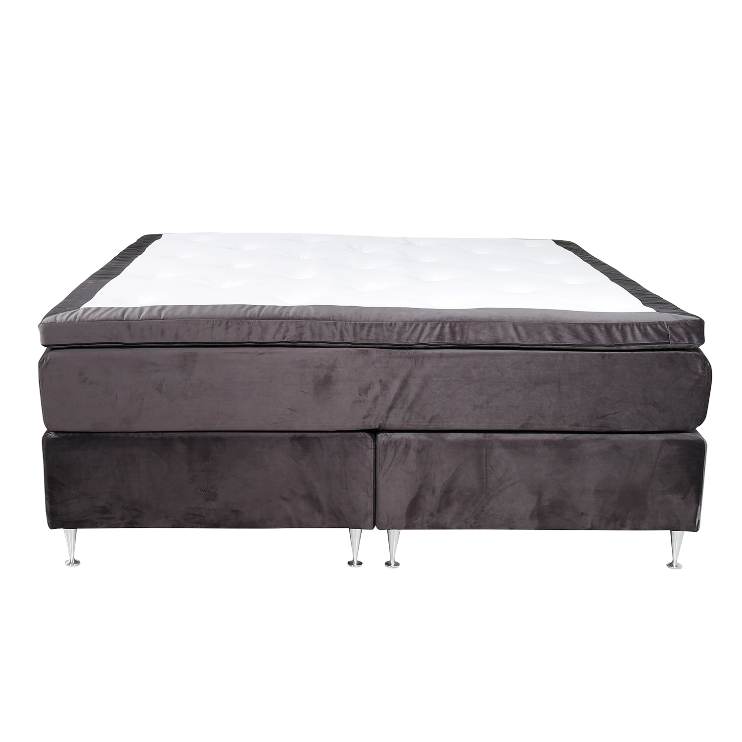 Furudal 160 cm Medium & Fast Mörkgrå Sammet Mörkgrå, 160 cm