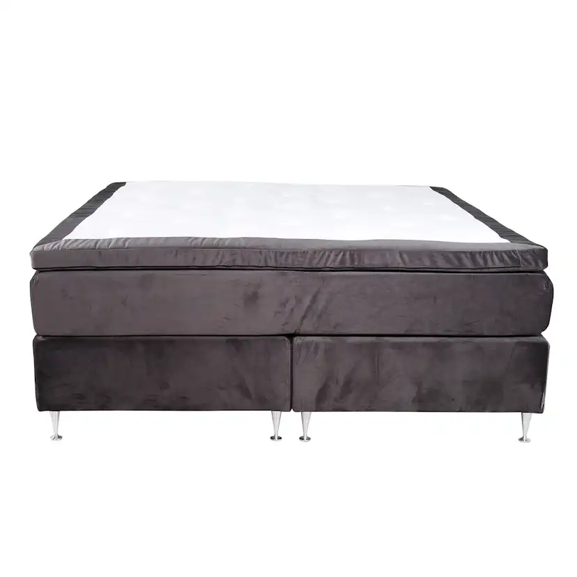 Furudal 160 cm Medium & Fast Mörkgrå Sammet Mörkgrå, 160 cm