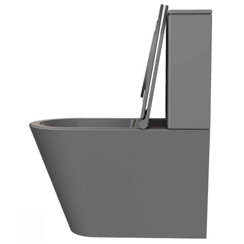 Forma Golvstående Toalettstol, Anthracite