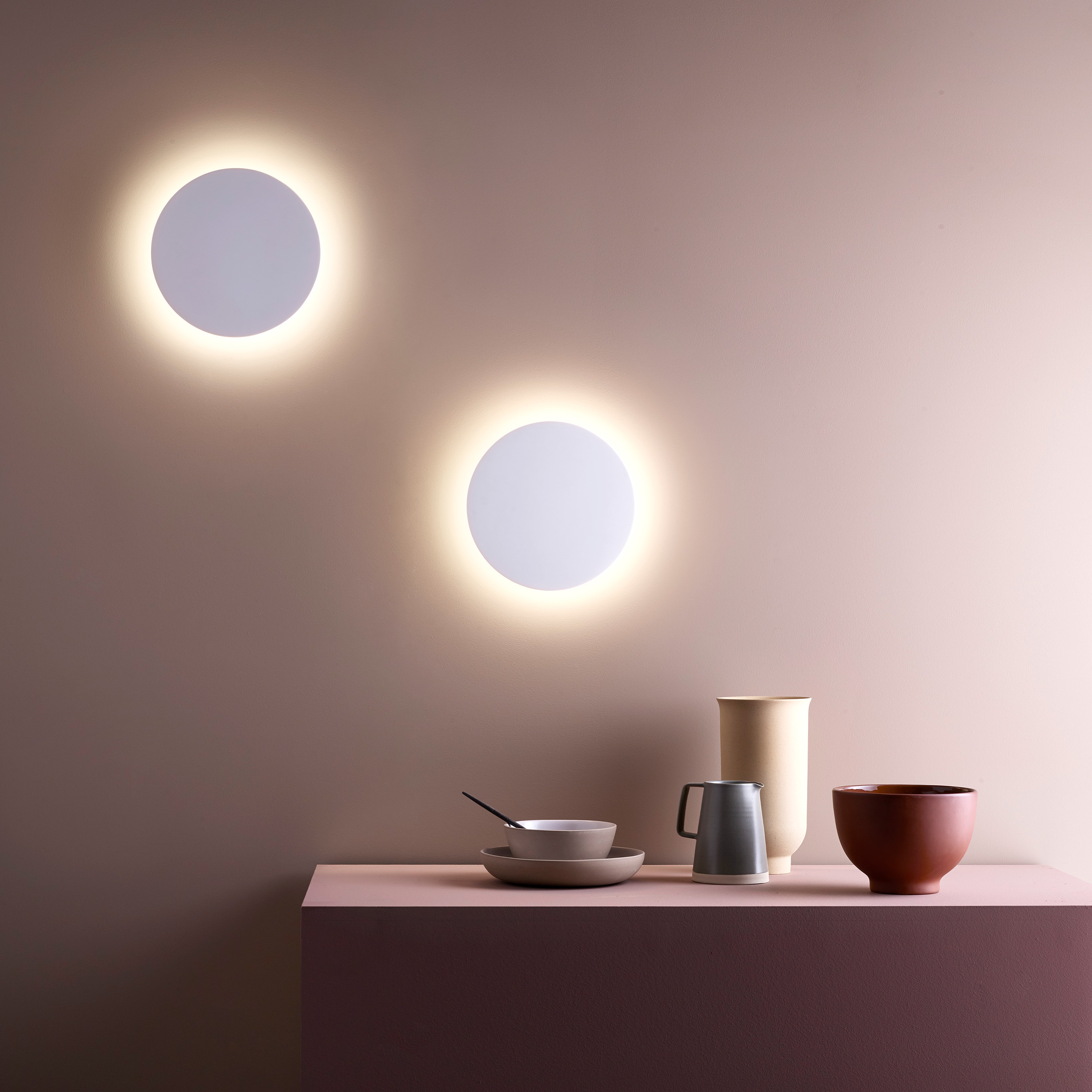 Vägglampa Astro Eclipse Rund LED