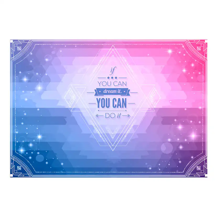 Fototapet Arkiio If You Can Dream It, You Can Do It!