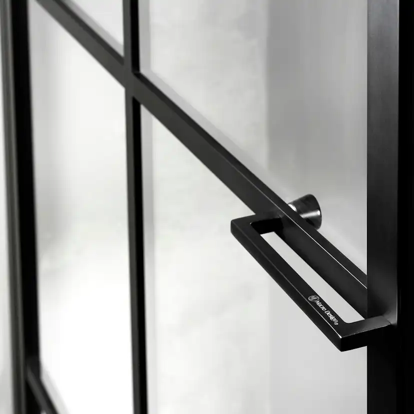 Empire Nisch Spr Sv 820-850 820-850x2004 mm, Mattsvart Profil