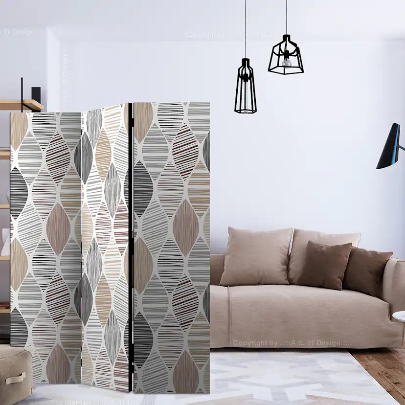 Rumsavdelare Skärmvägg Arkiio Tears 135x172 cm