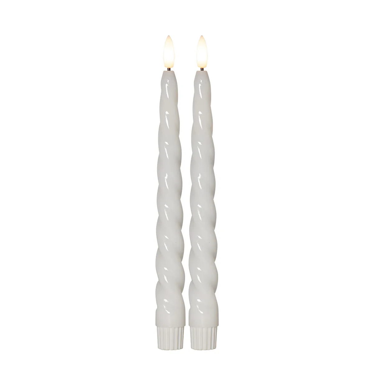 LEDAntikljus2p Flamme Shine White White