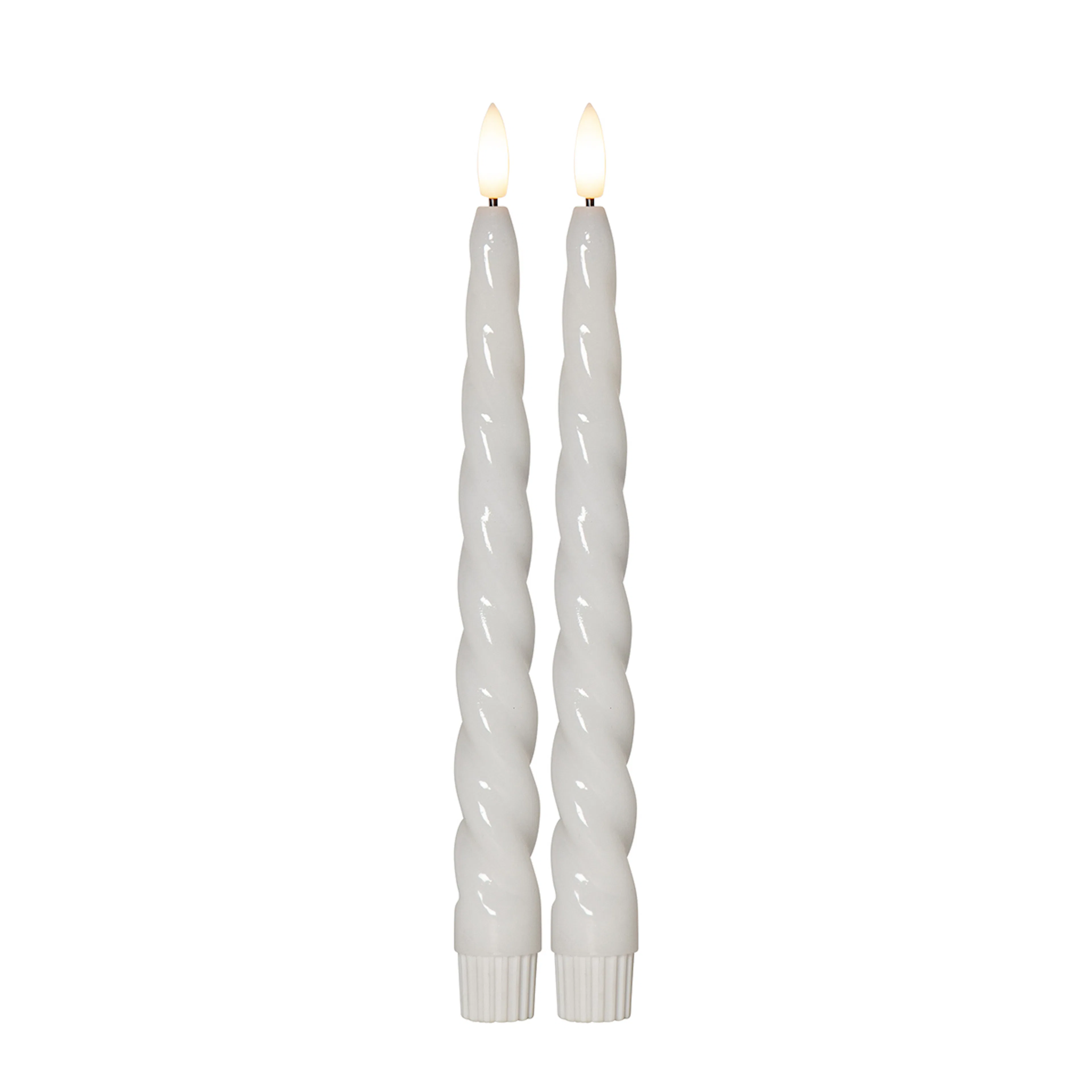 LEDAntikljus2p Flamme Shine White White