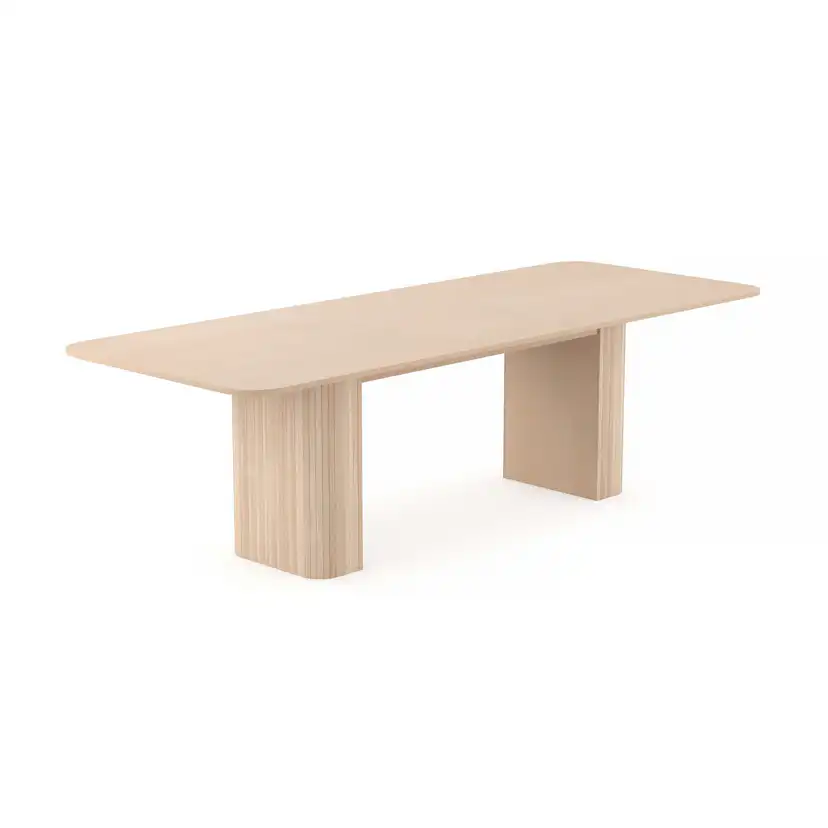 Matbord Bark Kopparbo Rektangulärt 200-260 cm Förlängningsbart
