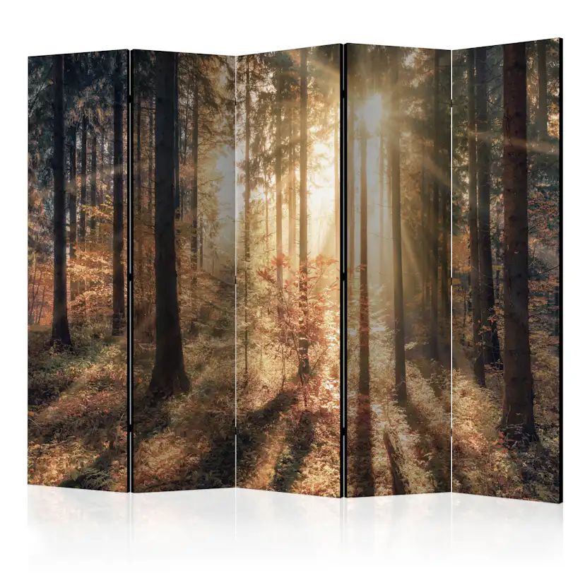 Rumsavdelare Skärmvägg Arkiio Autumnal Forest III 225x172 cm