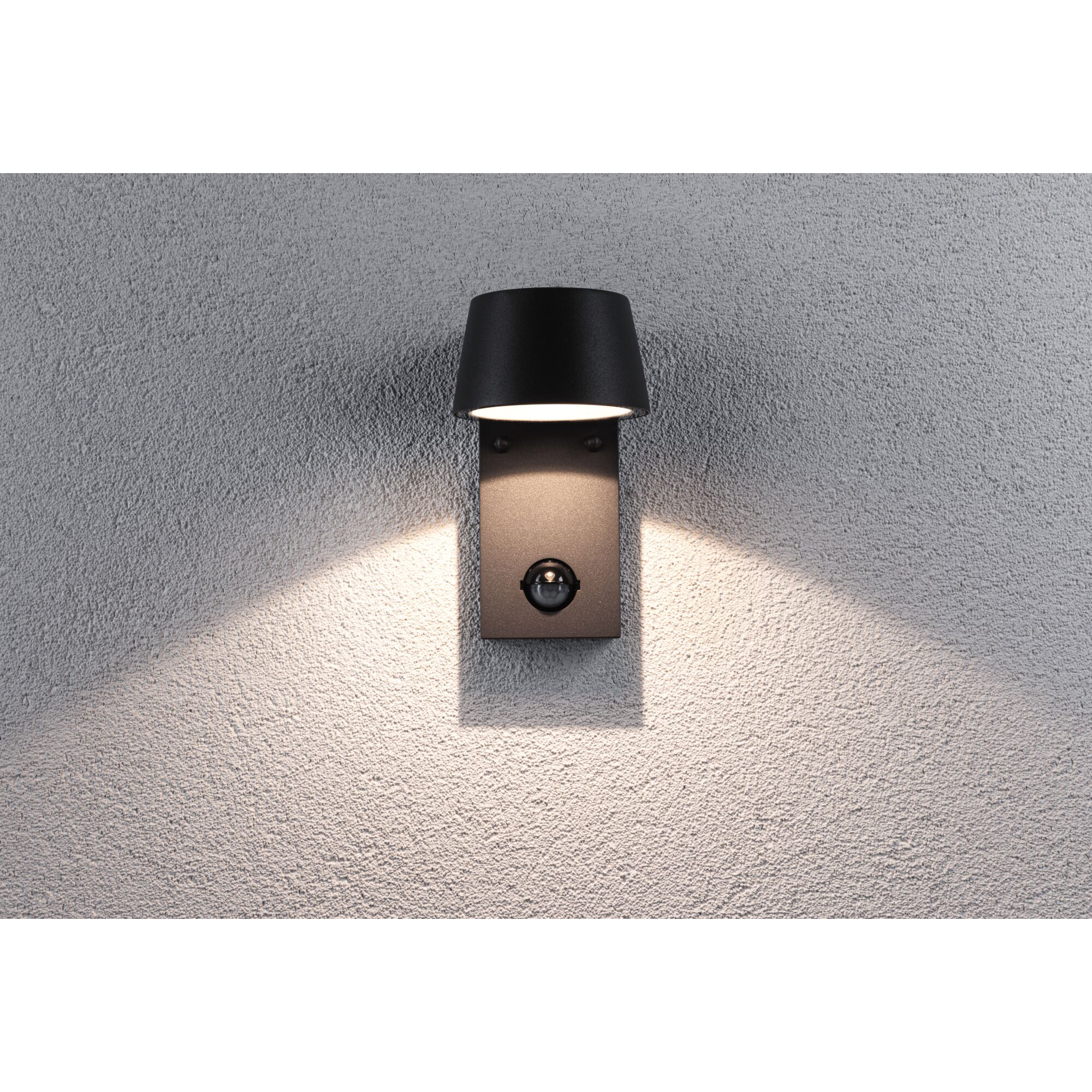 Fasadbelysning LED Paulmann Capea IP44 230V Design: med Skymningsstyrd Rörelsedetektor, Ljus: Soft White