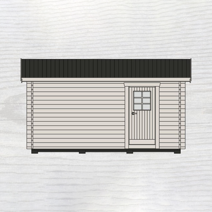 Friggebod Baseco Örnäs 15m² Stuga Byggsats i Trä