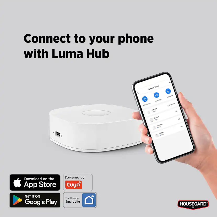 Trådkös Sirene Housegard Luma 230V