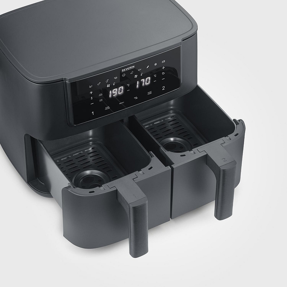 Dubbel Airfryer Severin FR 2463 2x4 L