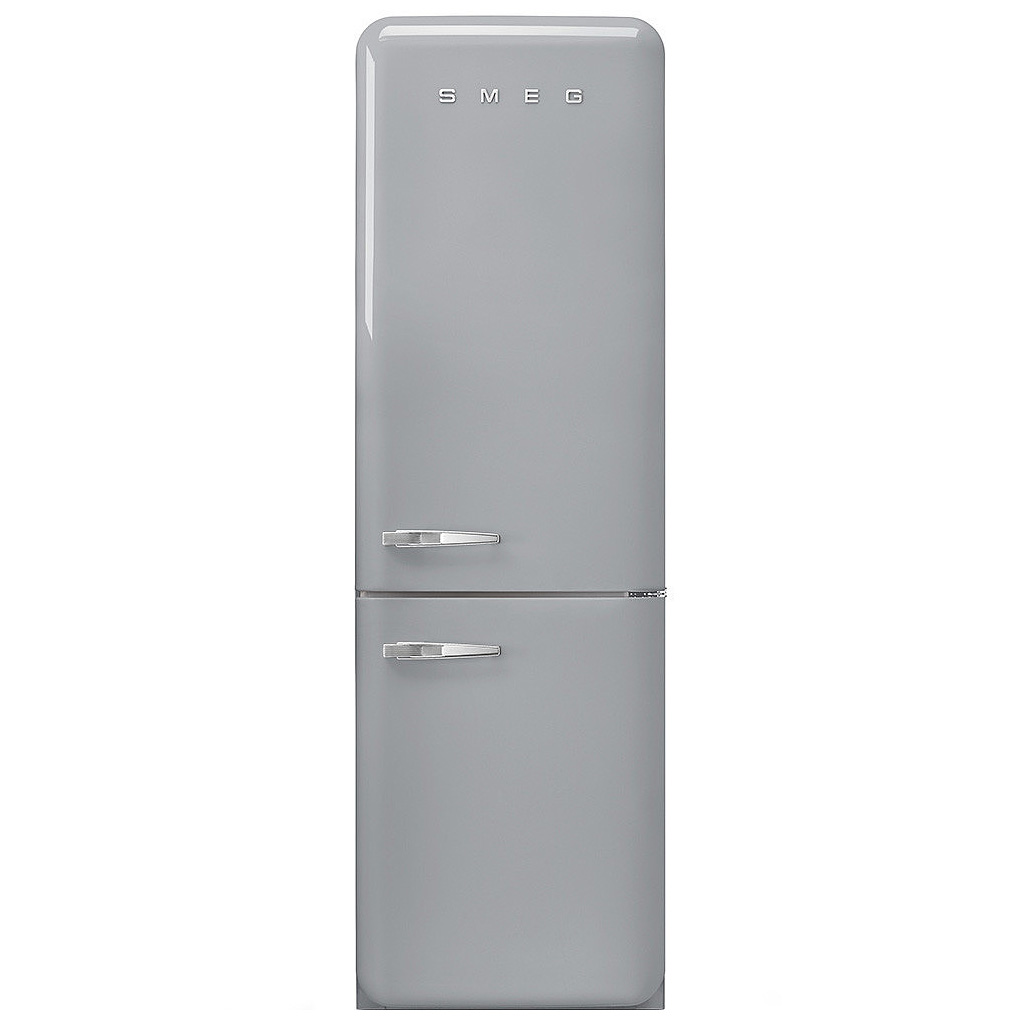 Kombinerad Kyl/frys Smeg FAB32/2025 Högerhängd Silver i 50´s Style