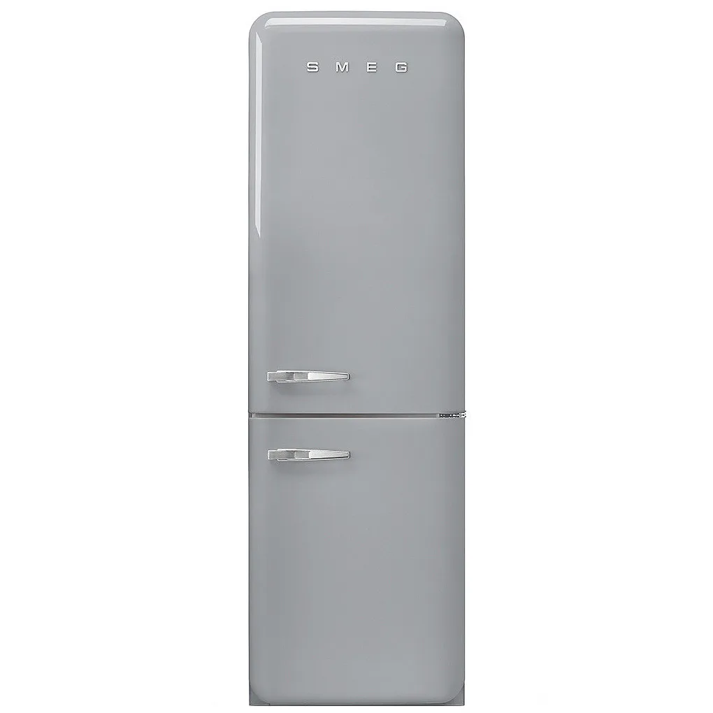 Kombinerad Kyl/frys Smeg FAB32/2025 Högerhängd Silver i 50´s Style