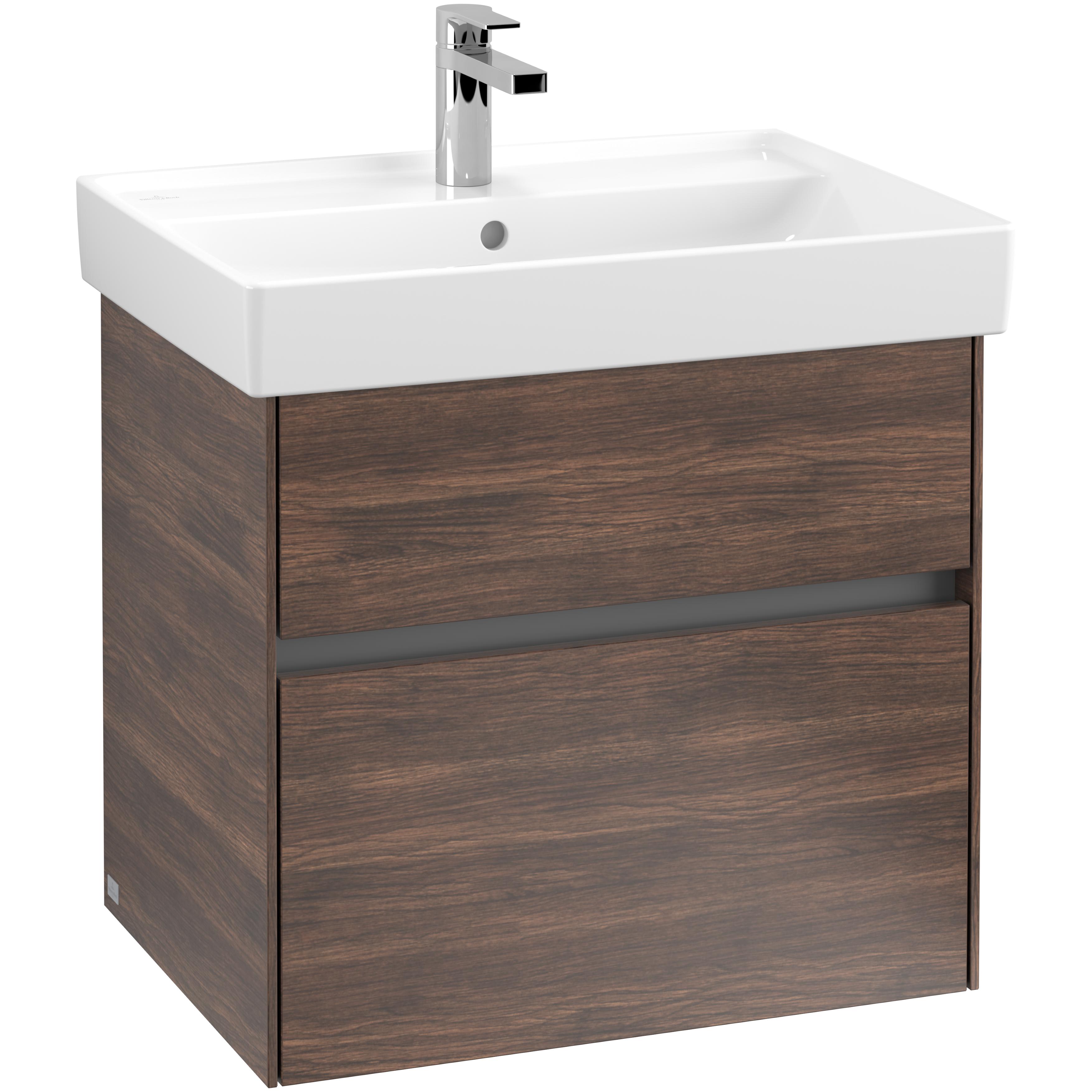 Tvättställsskåp Villeroy & Boch Collaro med 2 Lådor för Inbyggt Tvättställ