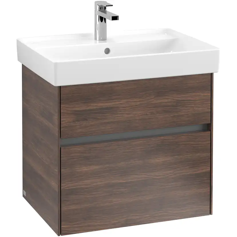 Tvättställsskåp Villeroy & Boch Collaro med 2 Lådor för Inbyggt Tvättställ