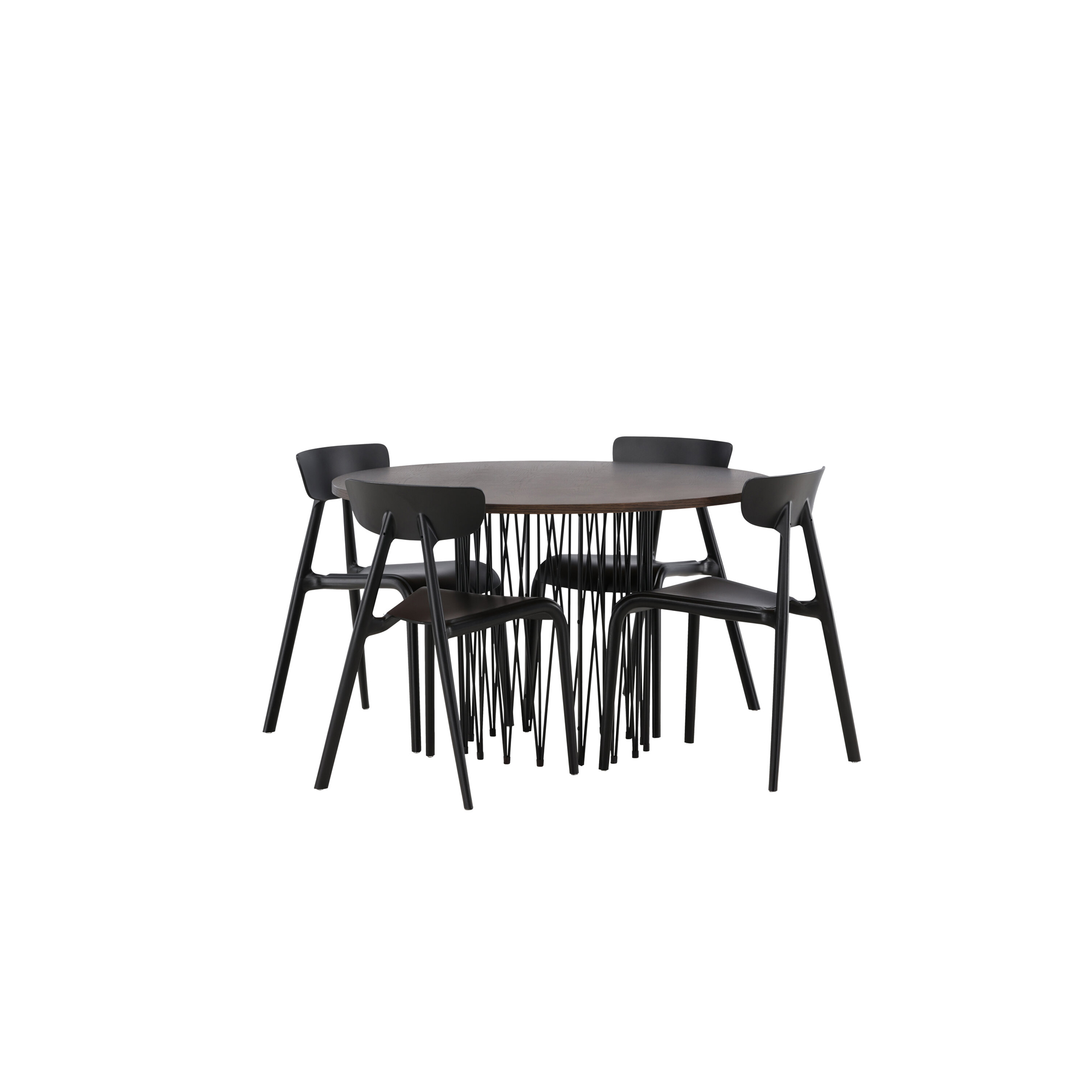 Matgrupp furniture/fashion Stone med 4 Ursholmen Stolar