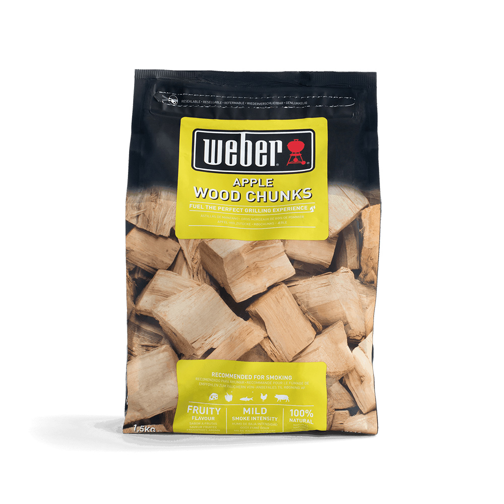 Rökträ Weber Äpple 1,5kg