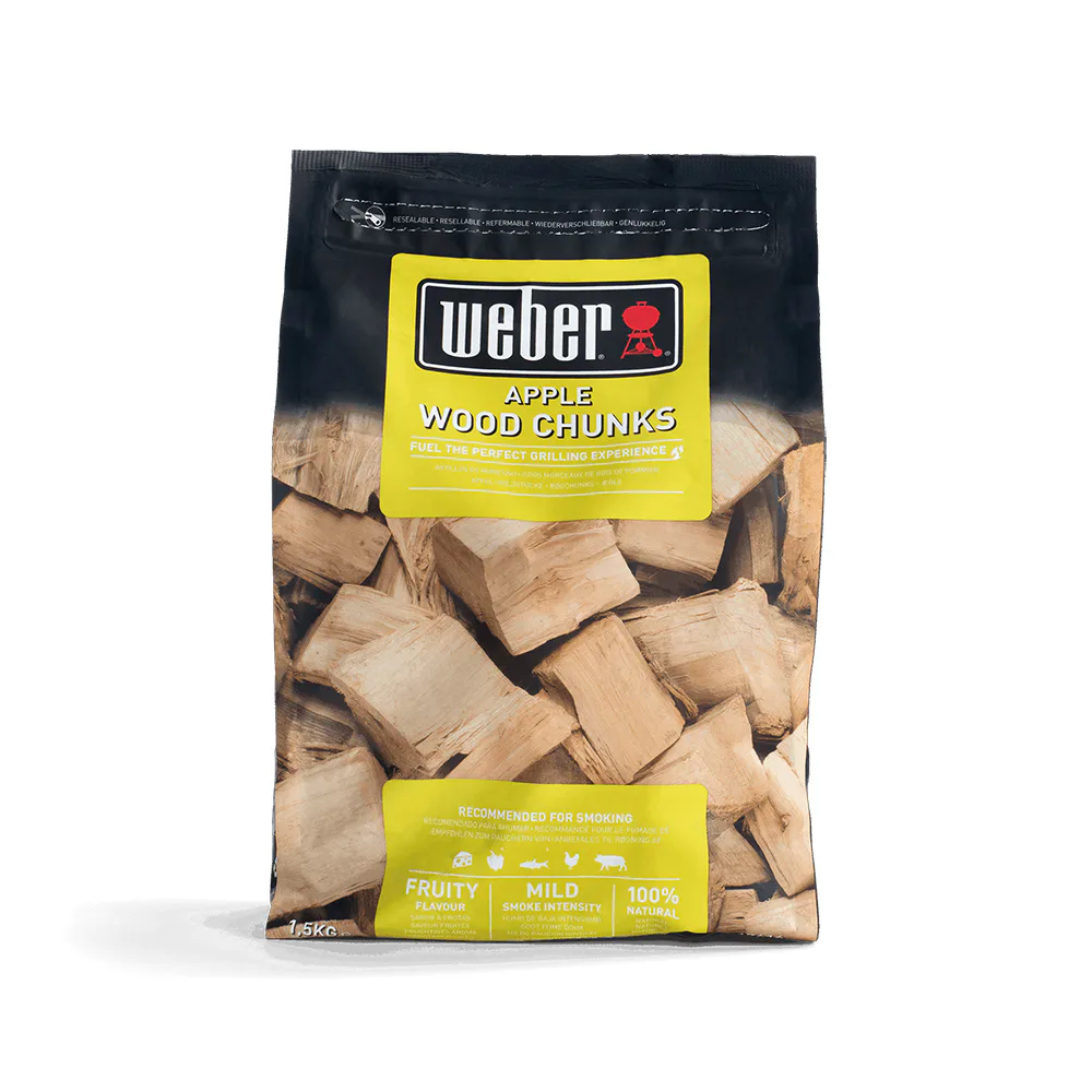 Rökträ Weber Äpple 1,5kg