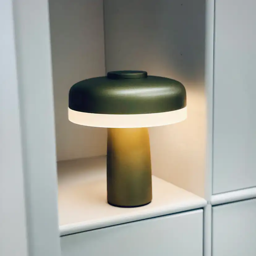 Portabel Bordslampa Dyberg Larsen Porter LED Uppladdningsbar