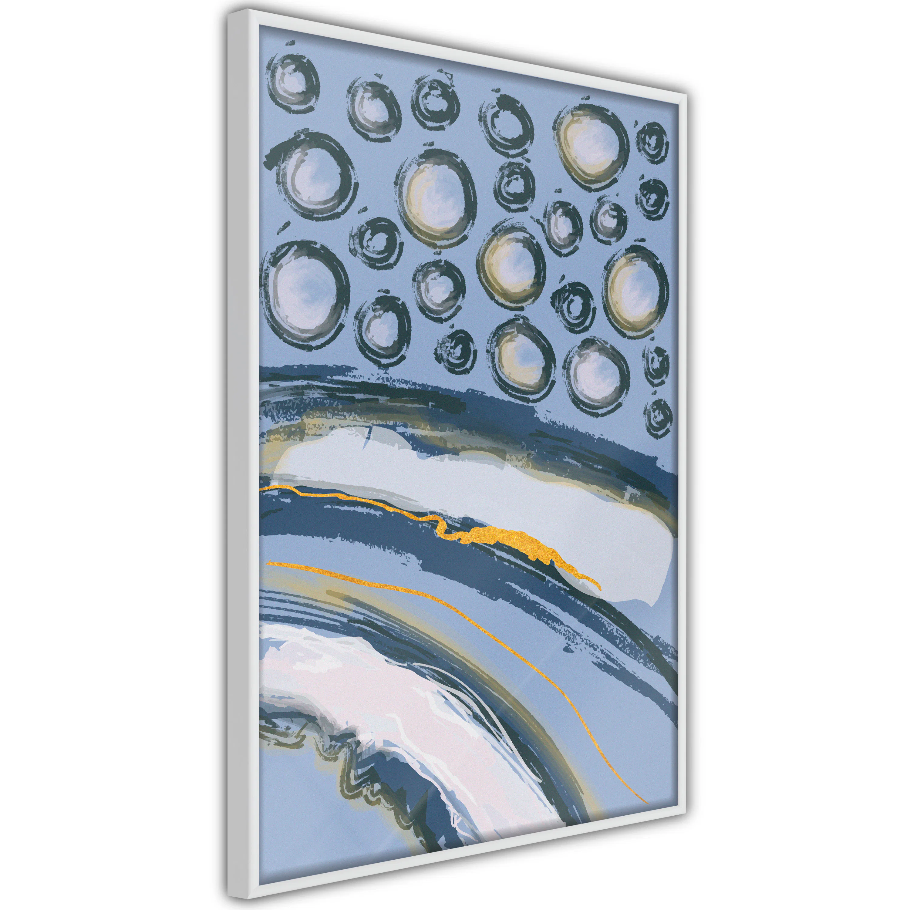Poster Artgeist Affisch Rhythmic Auroras