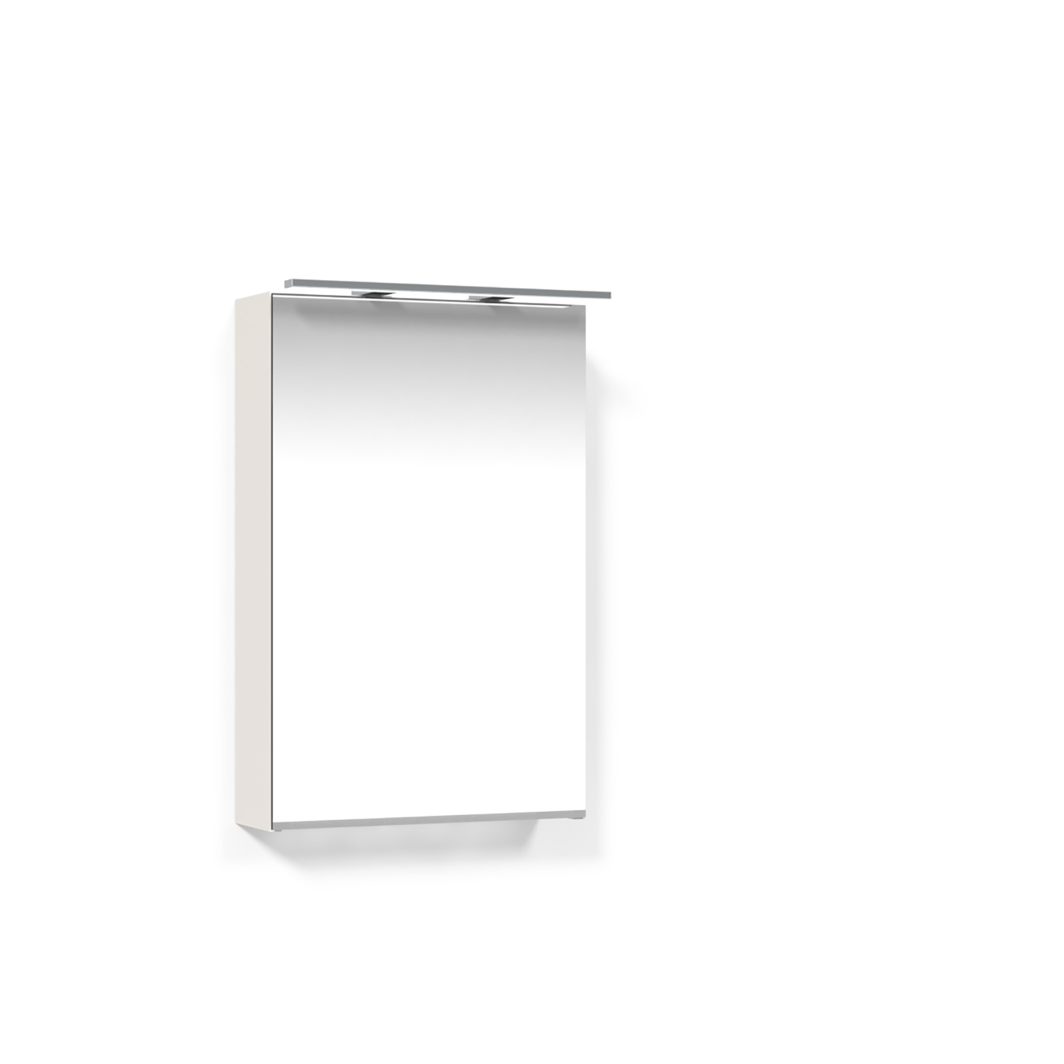 Crown Spegelskåp 45 Höger Beige Rampbelysning Bredd: 450 mm, Beige, Höger, Utan Förstoringsspegel