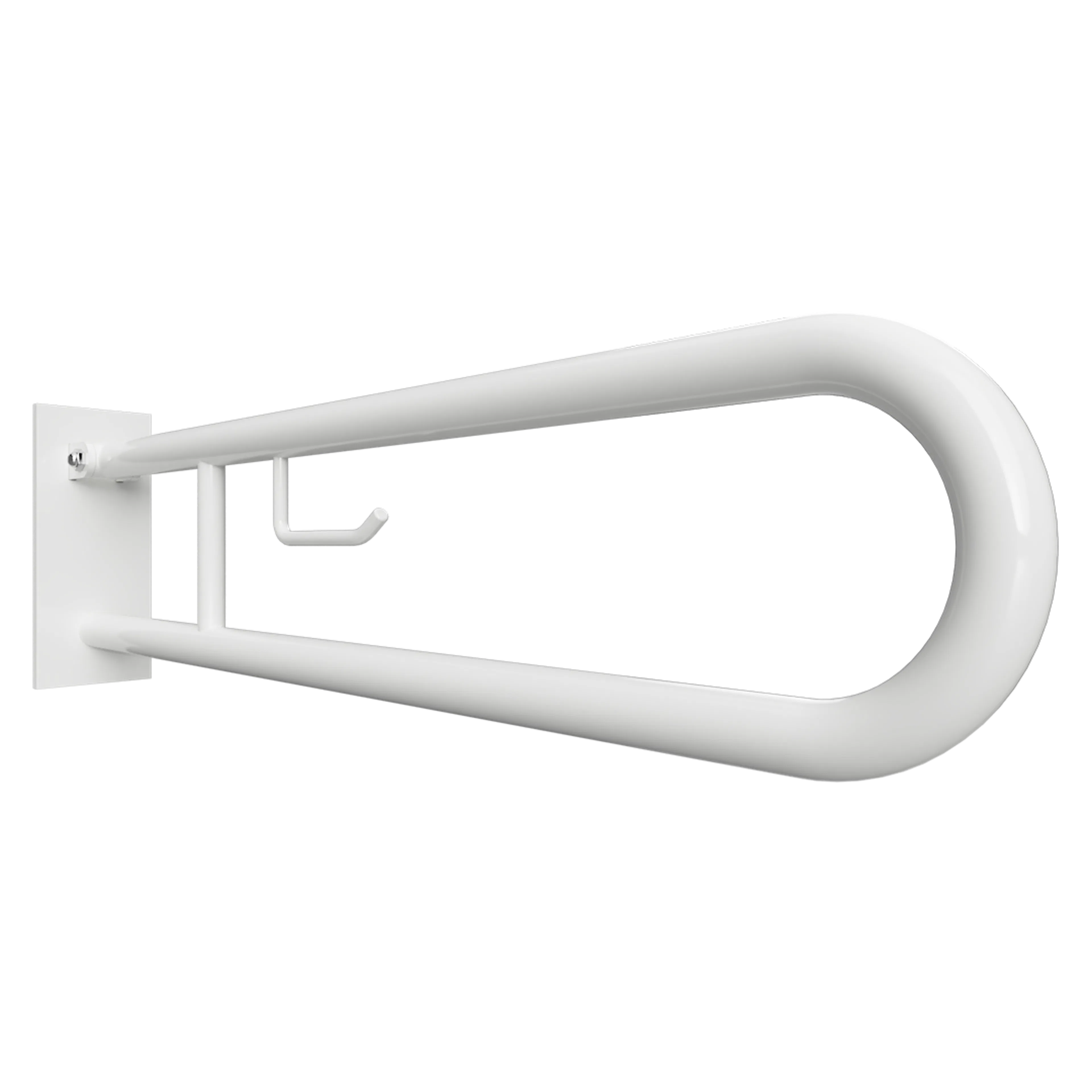 Stödhandtag Bemeta Help Med toalettpappershållare 829 mm
