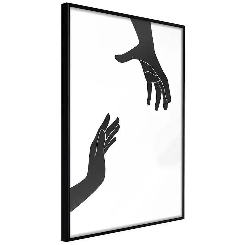 Poster Artgeist Affisch Helping Hand