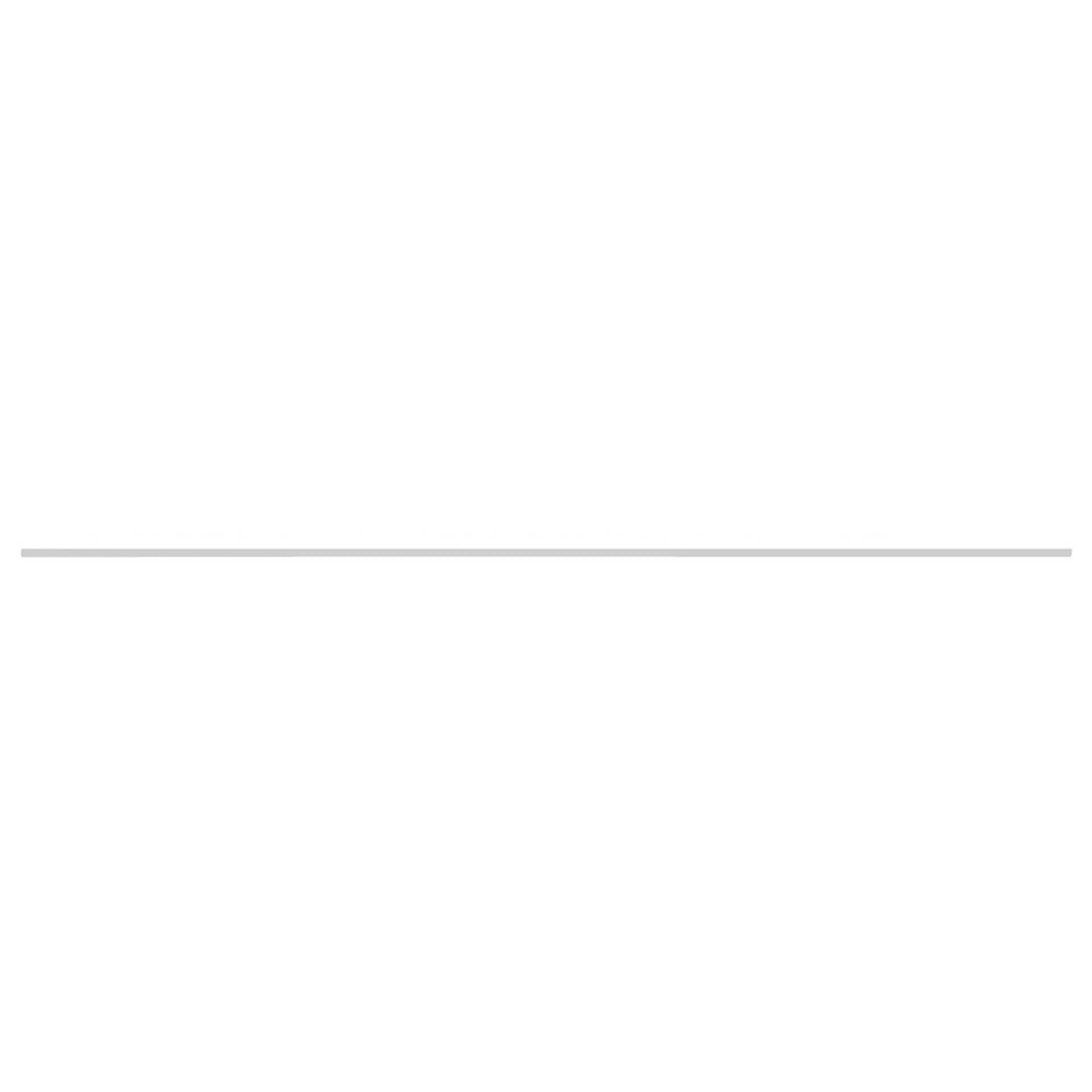 Monteringslist grundmålad 2400x65x20 Vit