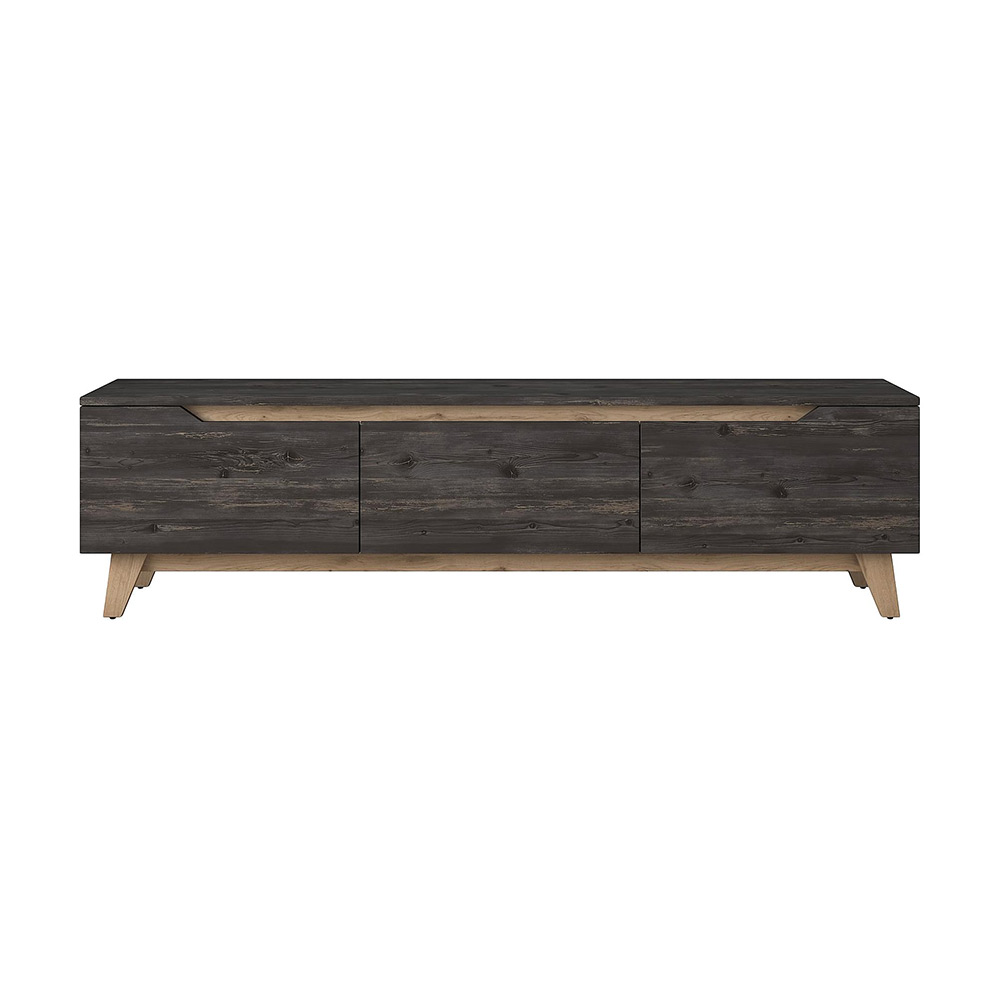 Mediamöbel In Living Virkesbo Svart/Brun TV-bänk 180cm