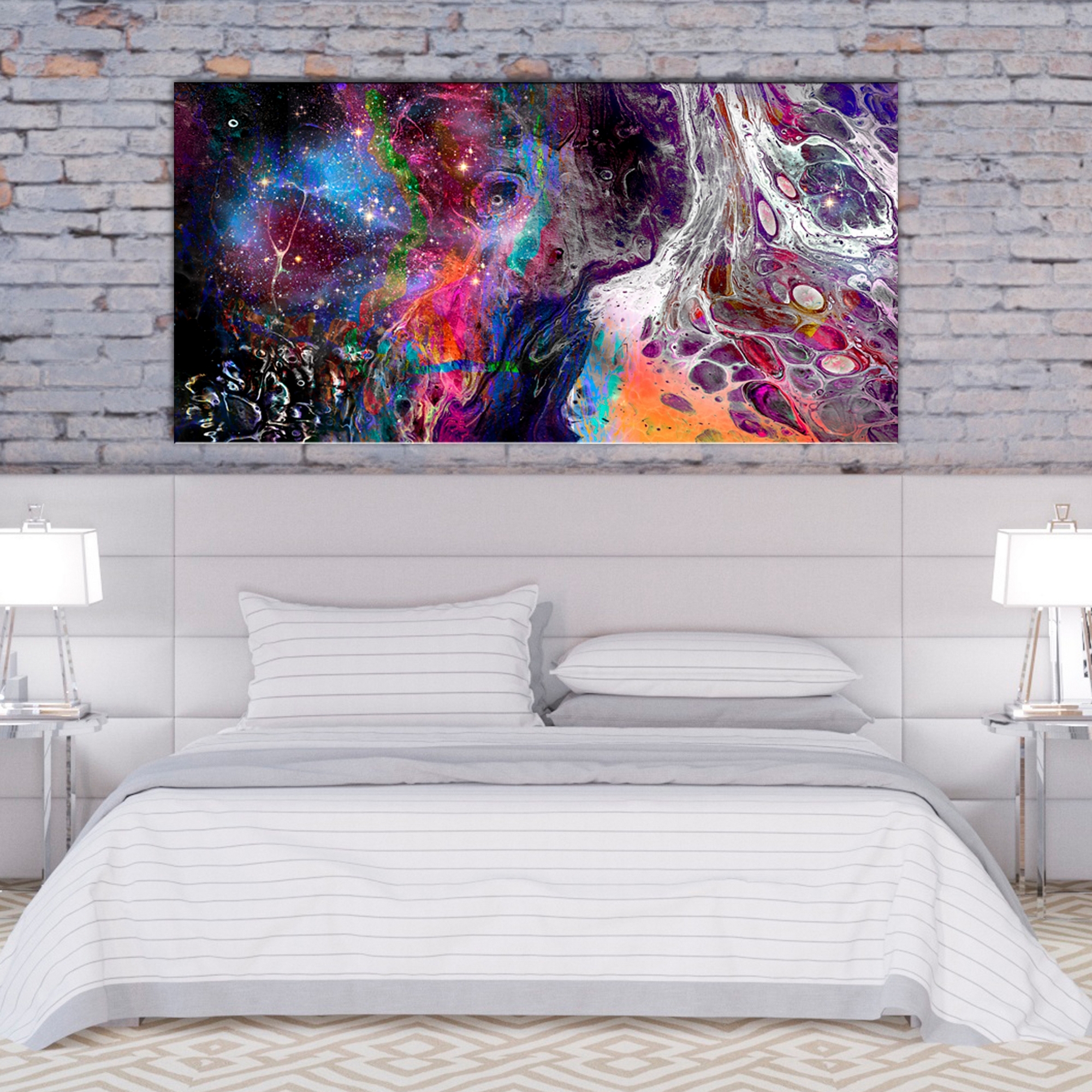 Tavla Arkiio Colourful Galaxy