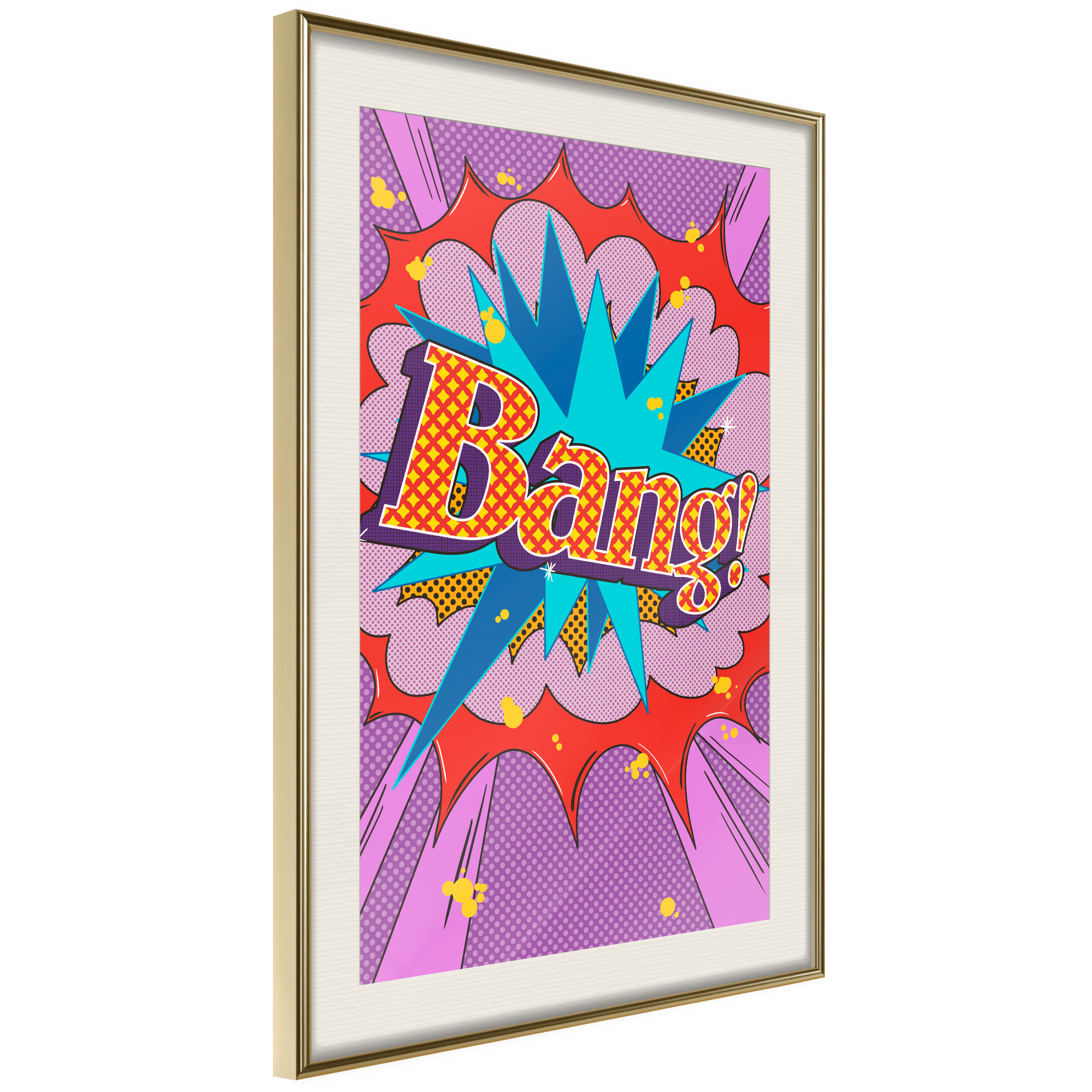 Poster Artgeist Affisch Bang!